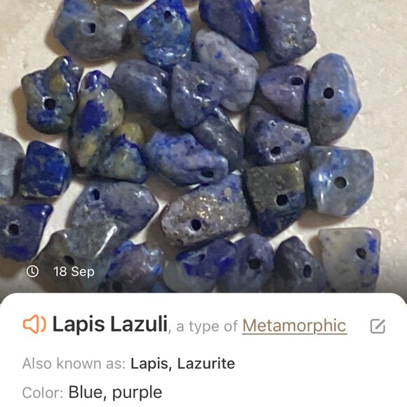 2/$20, Genuine Green Tree Agate & Lapis Lazuli Gemstone Sterling Silver Earrings - Picture 9 of 11